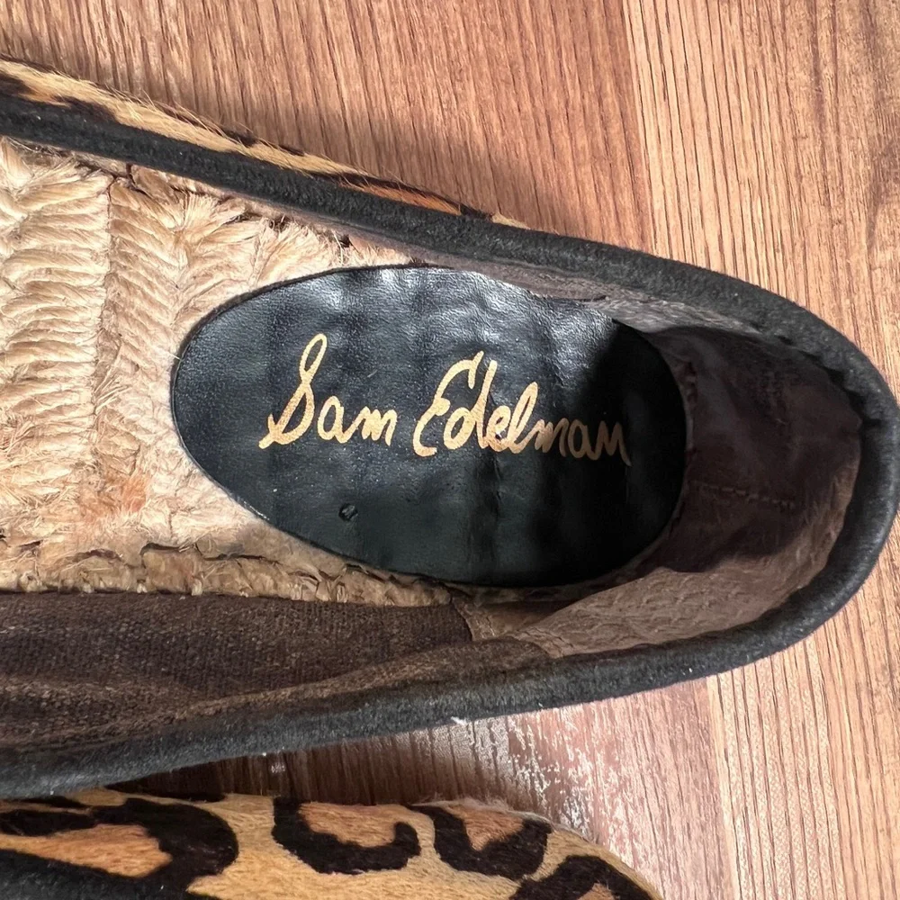 Sam Edelman Leopard Print‎ Espadrilles – Chic & Comfy Slip-Ons